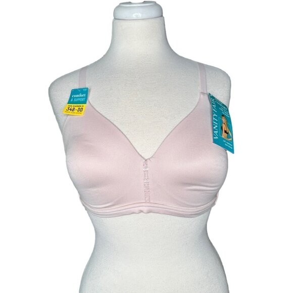 NEW Vanity Fair Lightly Padded Unlined Beyond Comfort Bra Size 38B - Picture 1 of 3